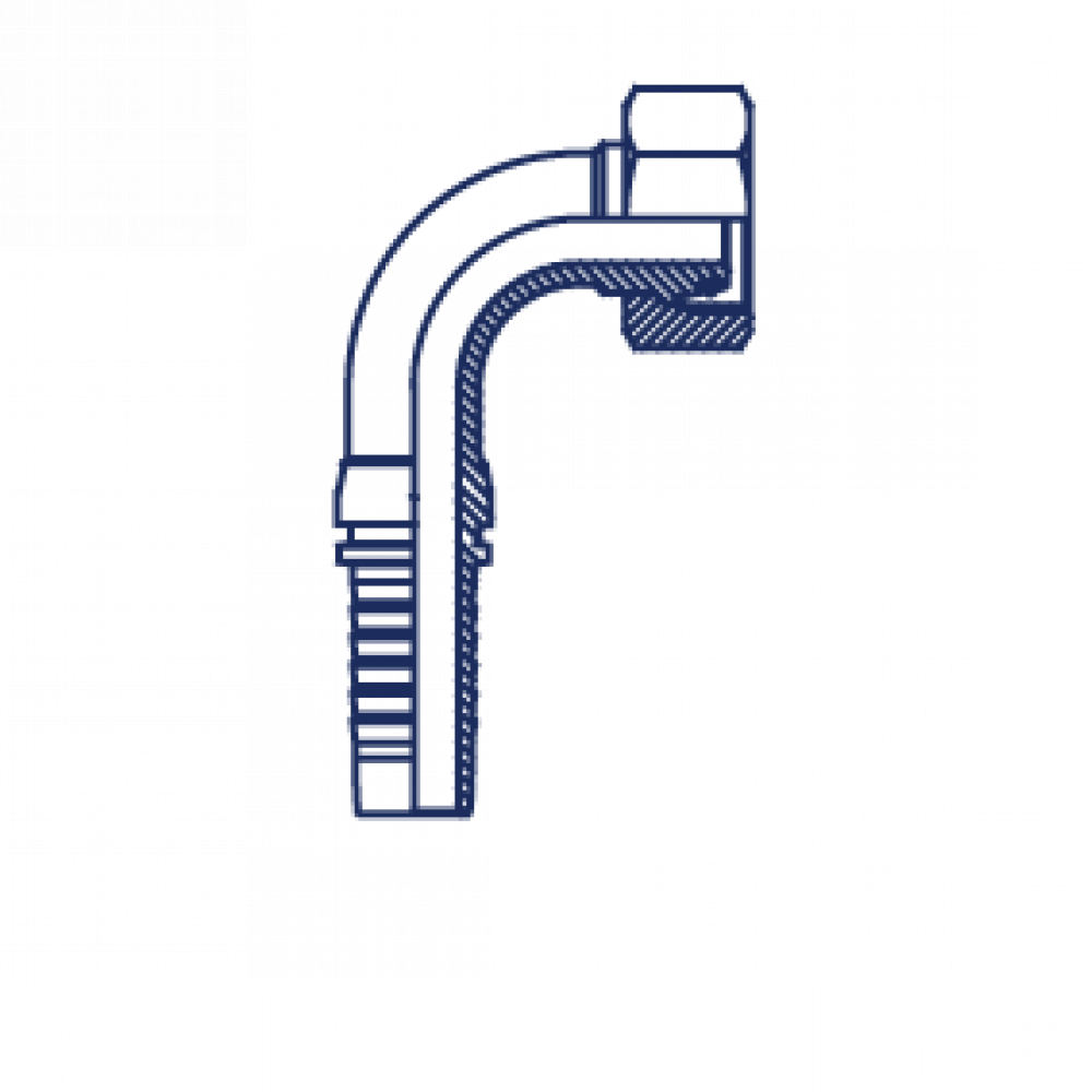 Фитинг DN 12 DKO-S (Г) 24x1.5 16 (90)