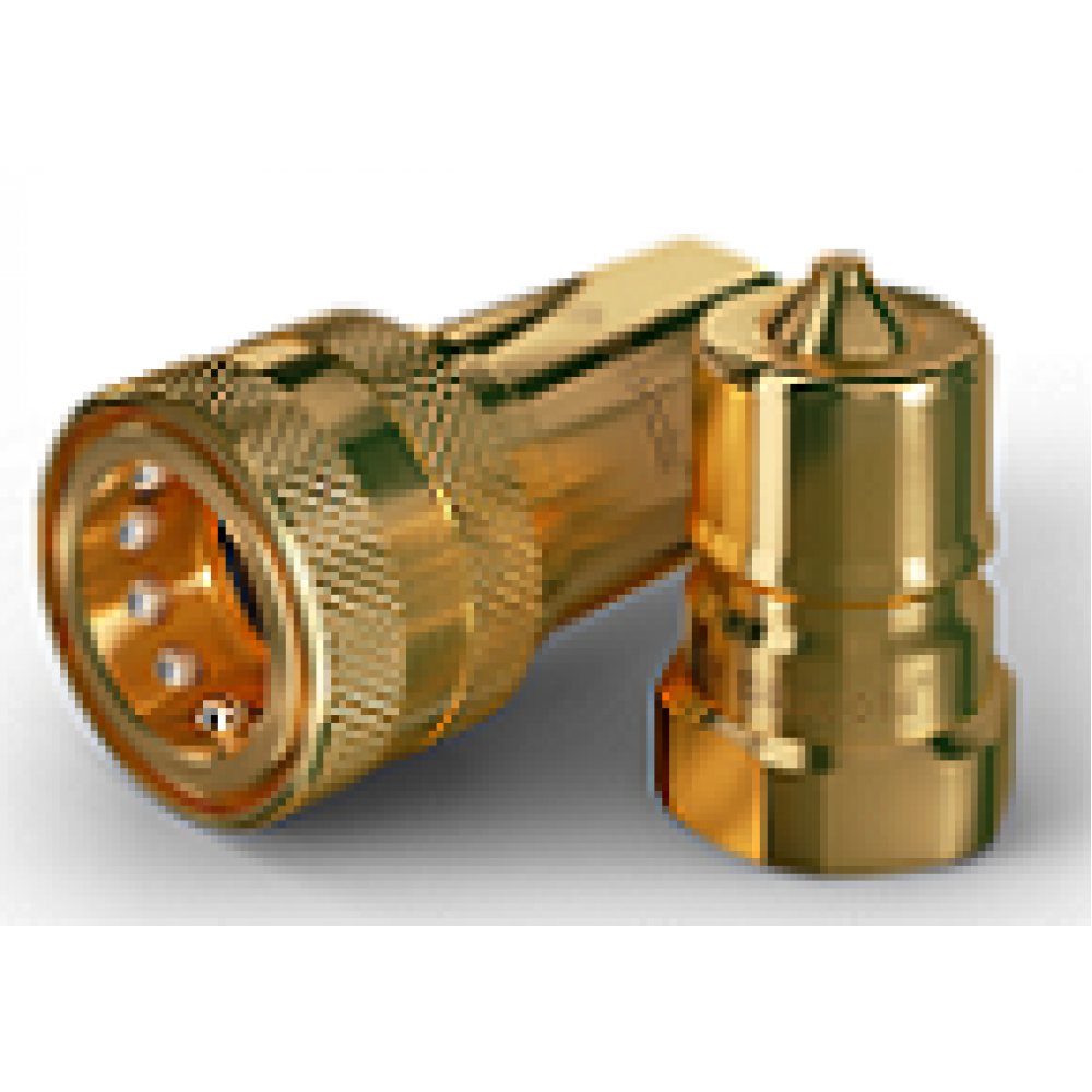 БРС ISO B IRBO BSP 1 - D1 Розетка (уплотнение Viton, латунь)
