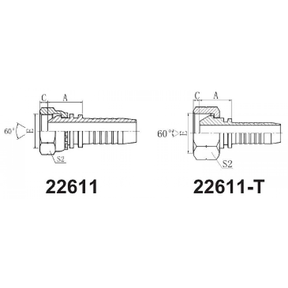 Фитинг DN 06 BSP (Г) 1/8