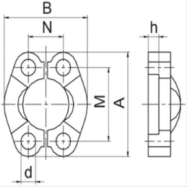 Комплект скоб AFS303B 1 (2 шт.)