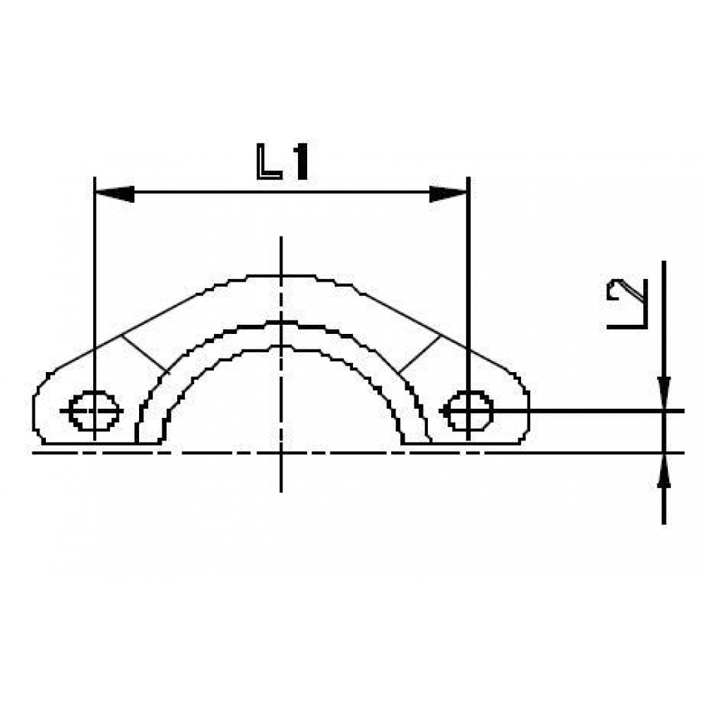Скоба AFS3 1.1/4 (1шт.)