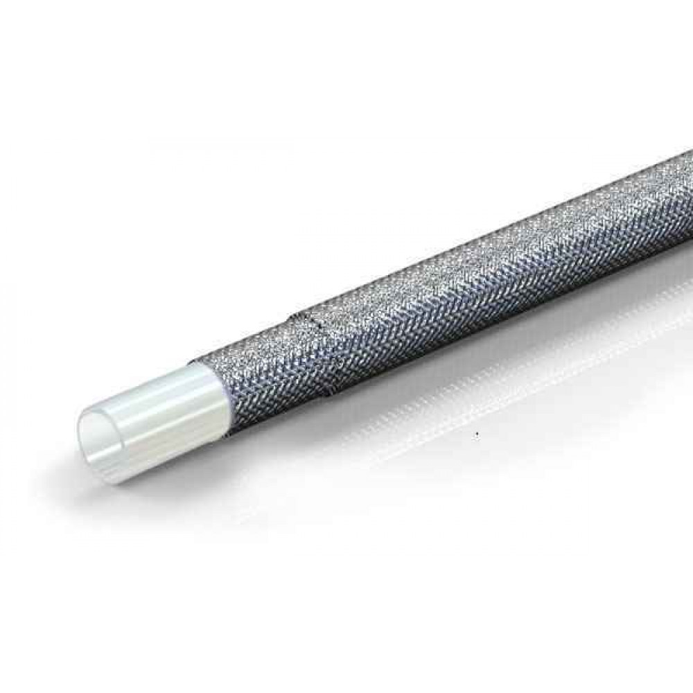 Рукав тефлоновый PTFE 2SS DN 25 P=140 гладкая трубка