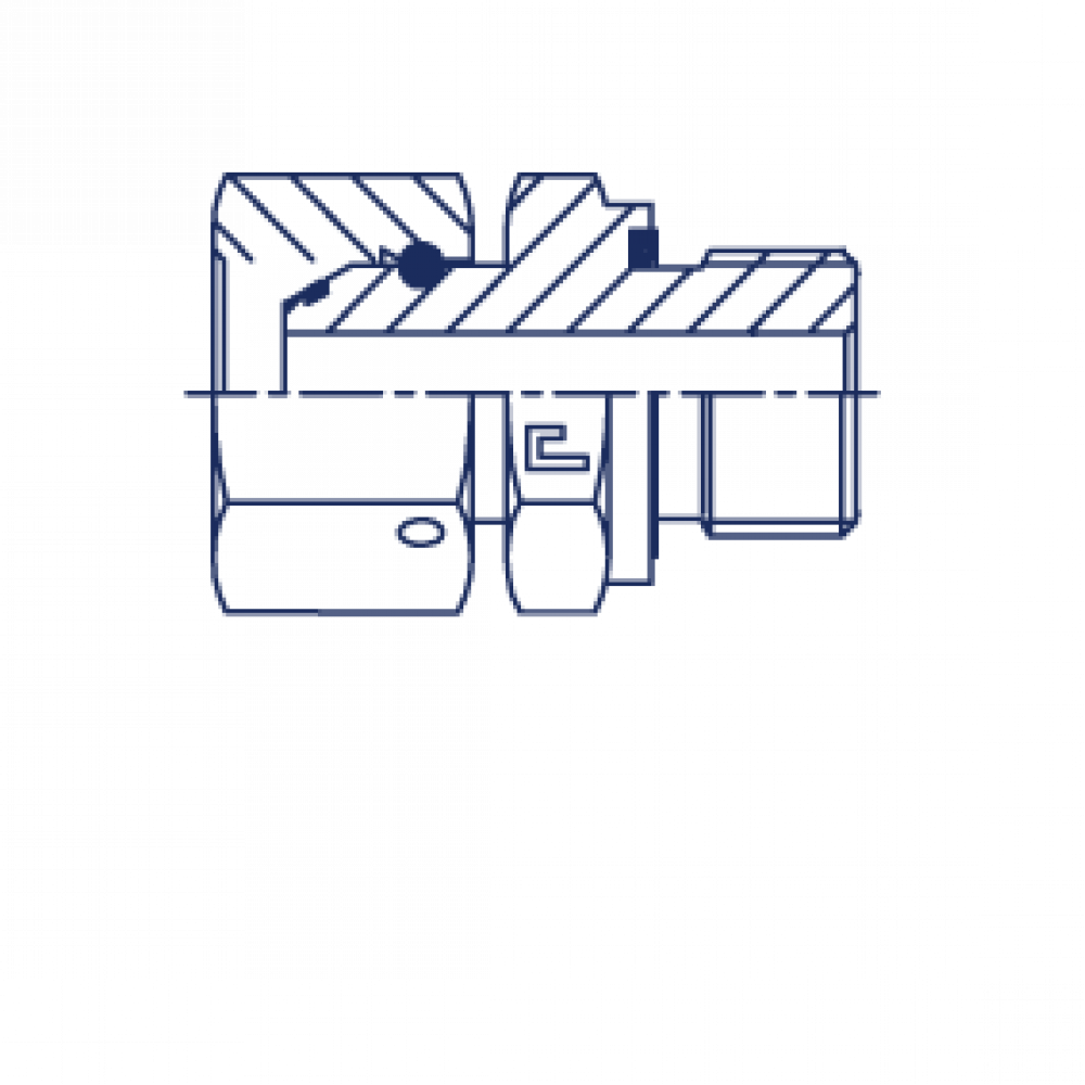 Штуцер FNE BSP 3/4" BSP 3/4"
