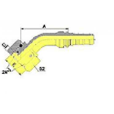 Фитинг DN 32 DKO-S (Г) 52x2 38 (45) Interlock