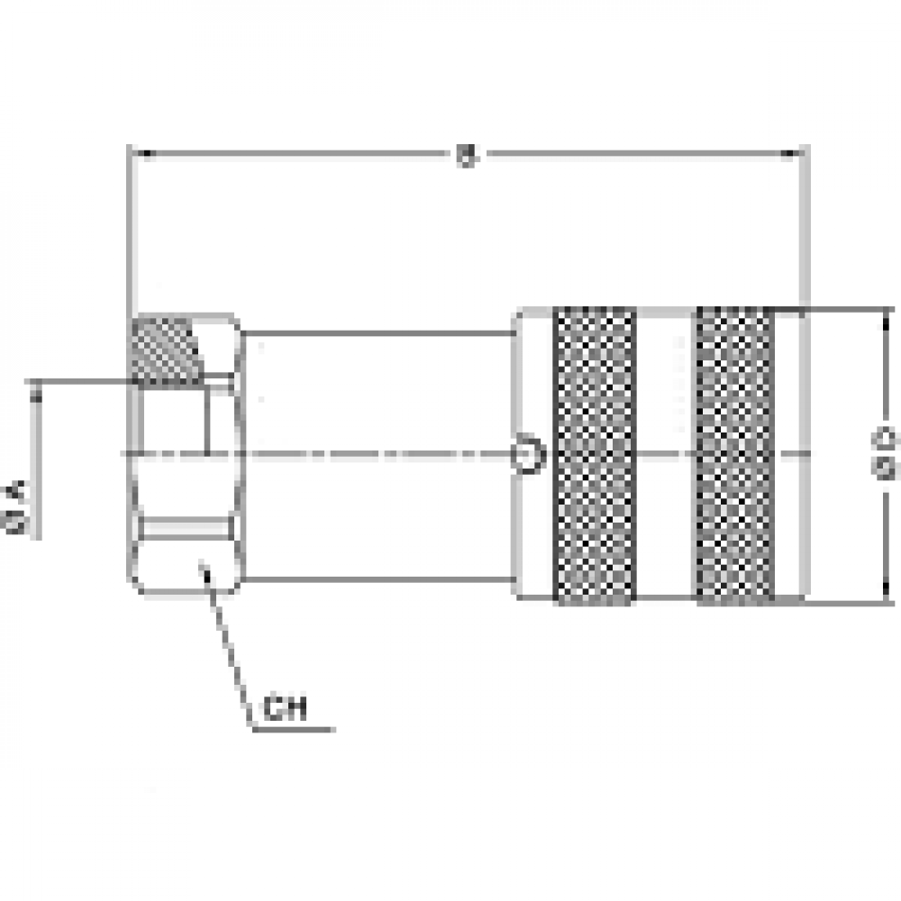 БРС FF FIRG BSP 3/8 - D3/8 Розетка VERSO