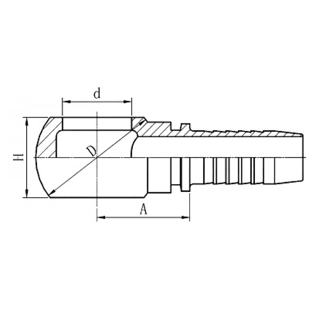 Фитинг DN 10 BANJO 3/8