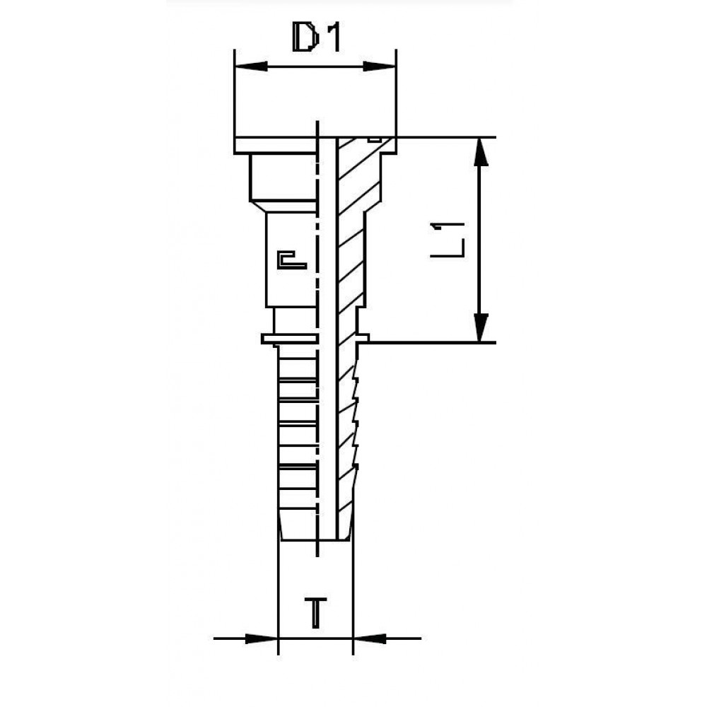 Фитинг DN 25 SFS 1.1/4 54