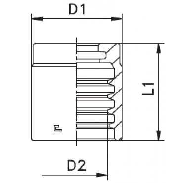 Муфта DN 12 1SC