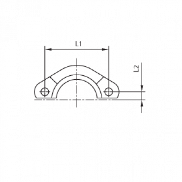 Скоба AFS3 3/4 (1шт.)