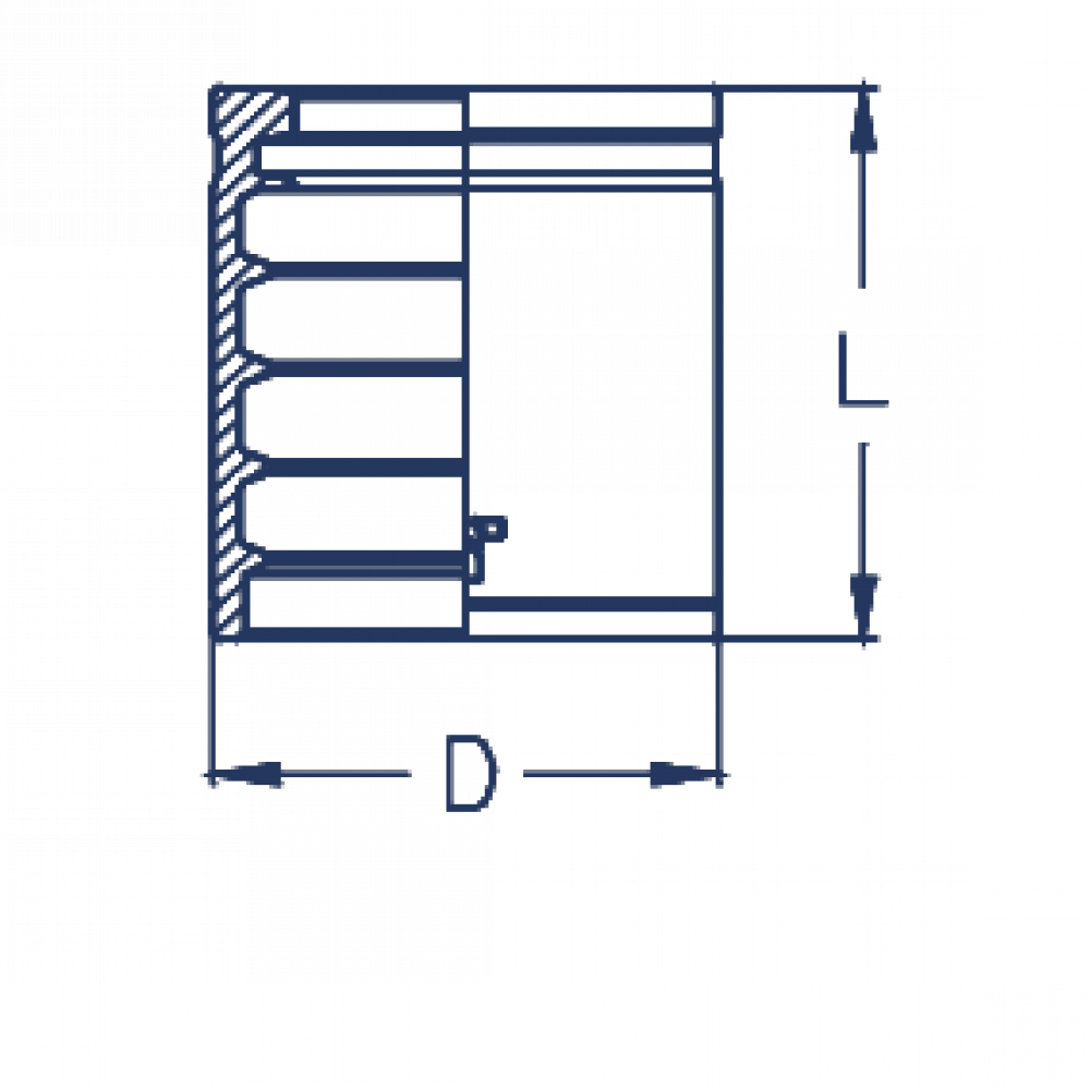 Муфта DN 32 1SN