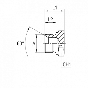 Заглушка V (Ш) BSP 1.1/2