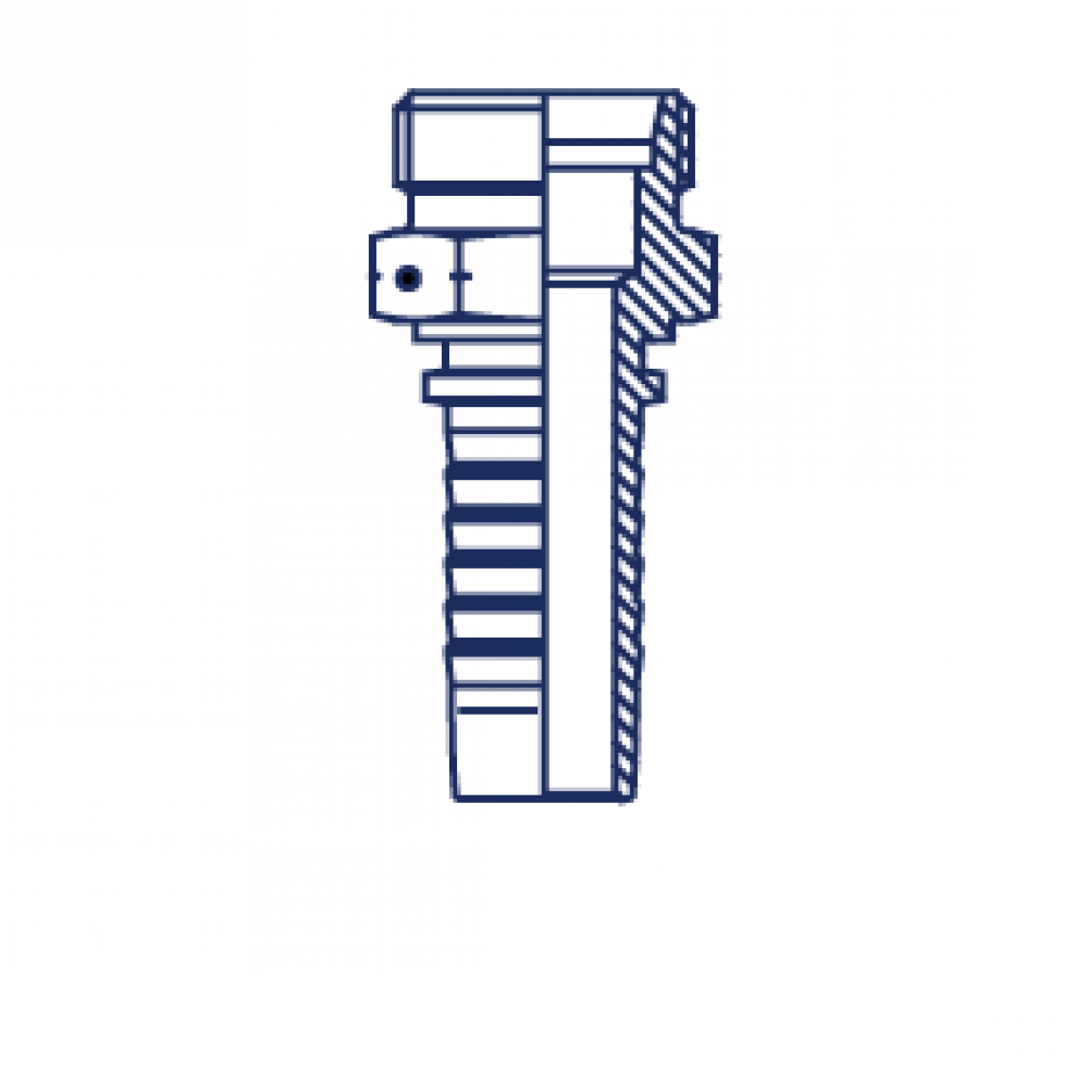 Фитинг DN 25 DKO-L (Ш) 36x2 28