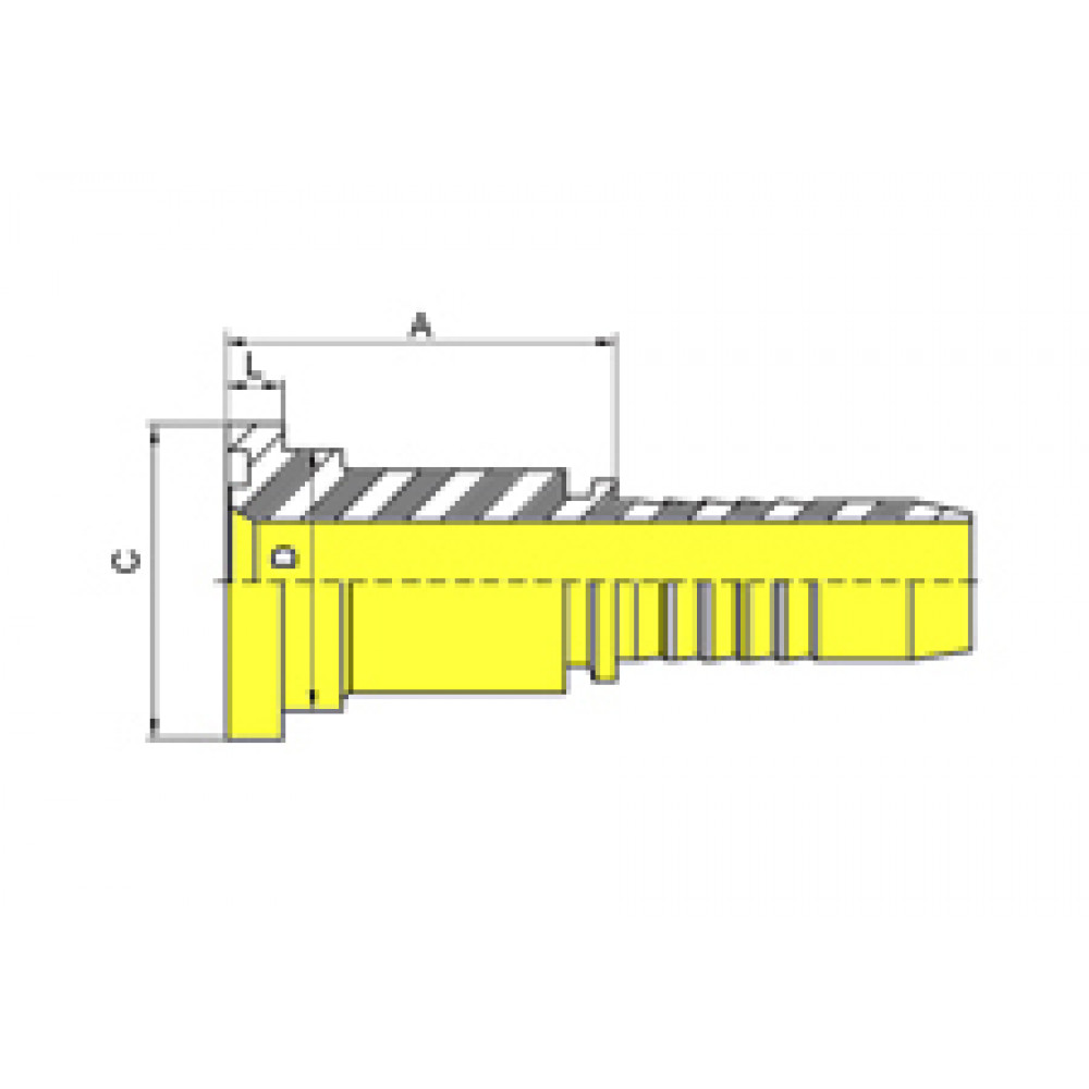 Фитинг DN 32 SFL 1.1/2 60.3