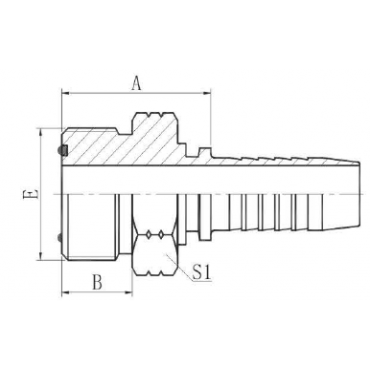 Фитинг DN 12 ORFS (Ш) 13/16