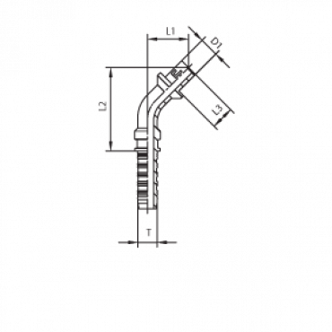 Фитинг DN 16 BEL (Ш) 20 (45)