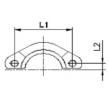 Скоба AFS3 1 (1шт.)