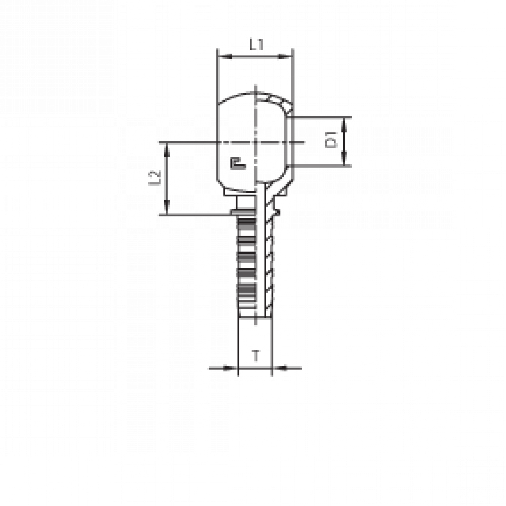Фитинг DN 16 BANJO 3/4